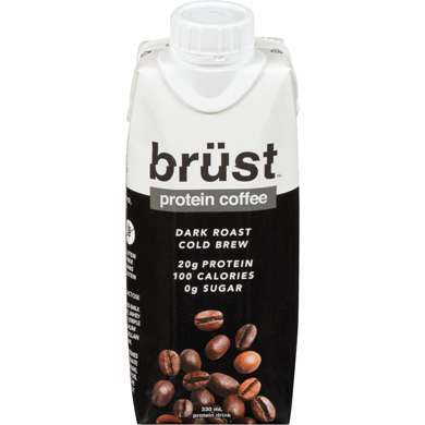 Brust Protein Coffee Dark Roast Cold Brew
